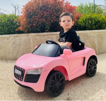 Audi A6 Pink - საბავშვო ელექტრო მანქანა