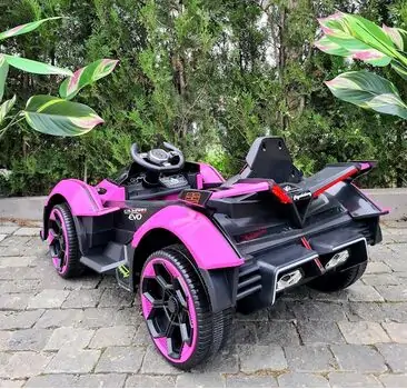 Lamborghini V12 Sports Car Pink - ელექტრო მანქანა, 4 image