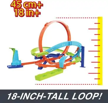 Hot Wheels HTK16 Loop Cyclone Challenge Playset - ჰოთ ვილსის სათამაშო ტრასა, 3 image