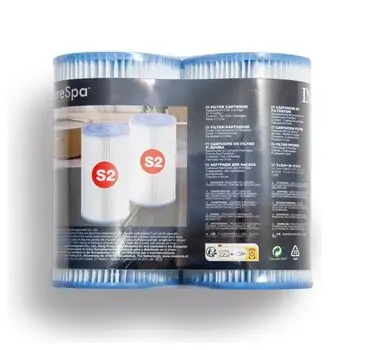 Intex 29012 Filter Cartridge S2 Twin Pack  - ფილტრის კარტრიჯი, 2 image