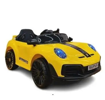 Porsche Sport Car Yellow - ელექტრო მანქანა