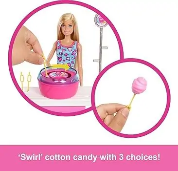 Barbie Cotton Candy Game - ბარბის თოჯინა, 4 image
