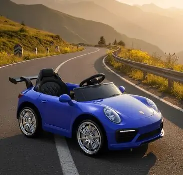 Porsche Sport Car Blue - ელექტრო მანქანა