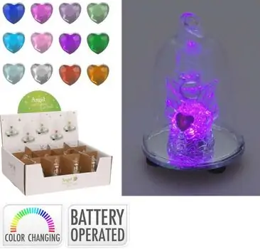Angel’s Glow Hanging Decoration With Light - ნაძვის ხის სათამაშო განათებით, 13 image