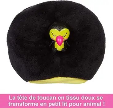 Barbie Cutie Reveal Dolls Tropical Jungle Series HKR00 თოჯინა ფერის ტრანსფორმაციით, 5 image