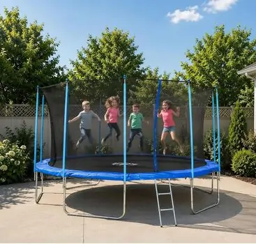 Metal & Plastic Trampoline 488cm 16FT - ბატუტი