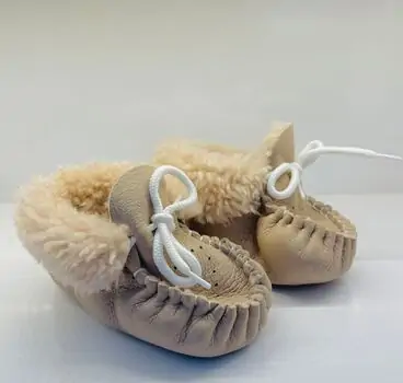 Papulin Baby Shoes 0-12 Months 8026 ჩვილის ფეხსაცმელი PINK