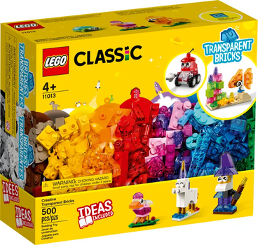LEGO Classic 11013 Creative Transparent Bricks, 2 image