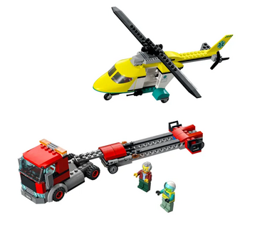 LEGO City 60343 Rescue Helicopter Transport, 3 image