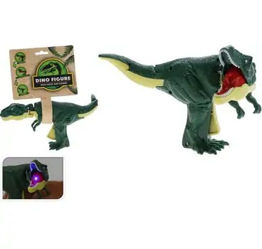 Mini Dinosaur Figure With Light And Sound - სათამაშო დინოზავრი განათებით და ხმოვანი ფუნქციით