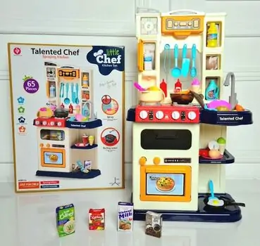 Spraying Magic Kitchen set 922-116 ფუნქციური საბავშვო სამზარეულო, 2 image