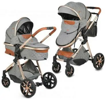 Cangaroo Alma Dark Grey საბავშვო ტრანსფორმერი ეტლი, 4 image