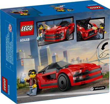 LEGO City 60448 Red Sports Car, 2 image