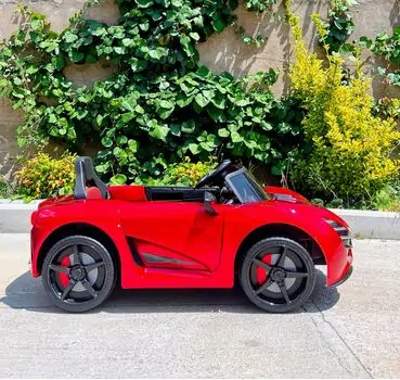 Ferrari Electric Car Painting Red - ელექტრო მანქანა, 2 image