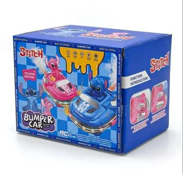 Stitch Radio-Controlled Car With Light And Steam - სტიჩის მანქანა განათებით და ორთქლის ფუნქციით, 5 image