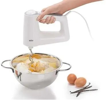 მიქსერი BRAUN HM3107WH, 4 image