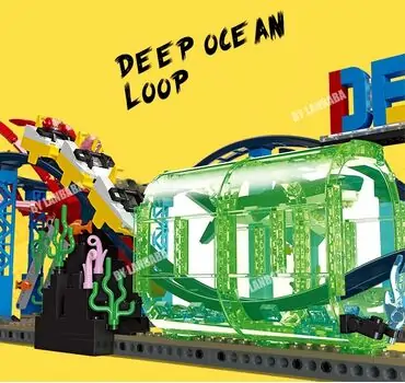DEEP OCEAN ROLLER COASTER CONSTRUCTOR 37400 კონსტრუქტორი აკვაპარკი, 6 image