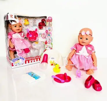 Moni Toys Doll 8192 სათამაშო თოჯინა აქსესუარებით