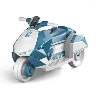 Electric Motorcycle Cute Blue - ელექტრო მოტოციკლი