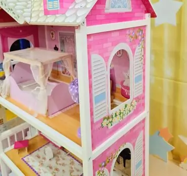 Moni Aria`s Doll House - თოჯინის ხის სამსართულიანი სახლი, 9 image