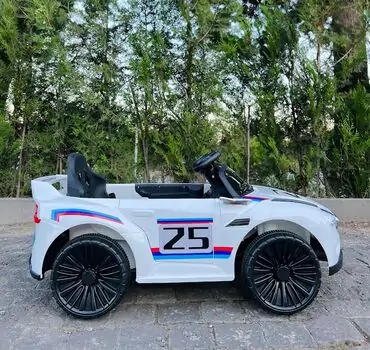 Electric Car BMW White - ელექტრო მანქანა, 4 image