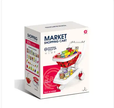 Market Shopping Cart - სათამაშო მარკეტის აქსესუარები, 3 image