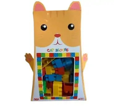 Mini Blocks in a Cat Box - ასაწყობი კუბიკები, 2 image