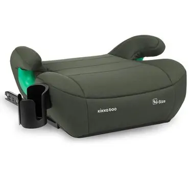 KikkaBoo i-Pop i-SIZE Army Green (125-150 cm) - ბუსტერი