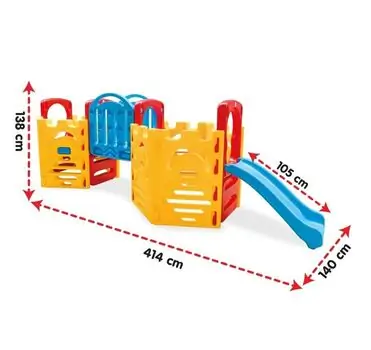 Pilsan-ის სასრიალო 07 958 SATURN PLAY AREA AND BALL POOL, 2 image