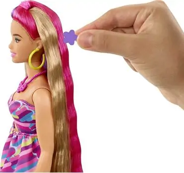 Barbie Dolls with Long Gorgeous Hair MTL-HCM89 ბარბის თოჯინა აქსესუარებით, 5 image