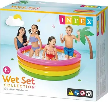 Intex 56441 Sunset Glow Small Pool გასაბერი აუზი, 3 image