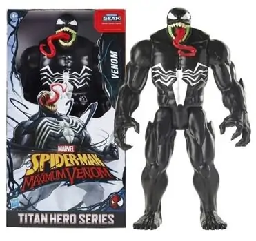 Hasbro Marvel Avengers Venom Deluxe Action Figure სათამაშო ვენომის ფიგურა