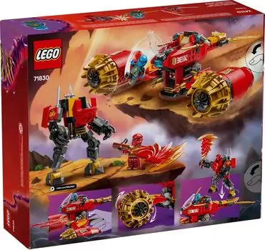 Lego Ninjago 71830 Kai's Mech Storm Rider, 10 image