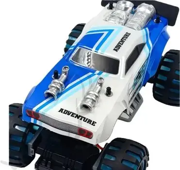Tire Control Car With Lights - სათამაშო მანქანა დისტანციური მართვით და განათებით, 5 image