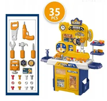 Multifunctional Tool Set And Accessories - საბავშვო ხელსაწყოების ნაკრები, 3 image
