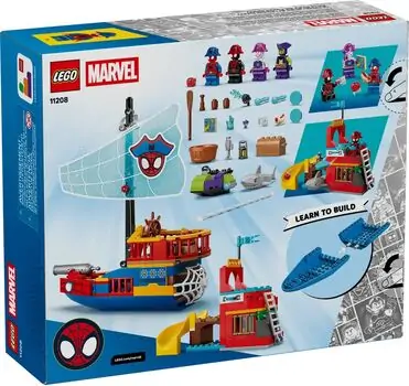 Lego Super Heroes 11208 Team Spidey Pirate Ship, 11 image