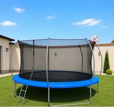 Metal & Plastic Trampoline 427cm 14FT - ბატუტი