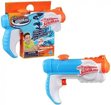 Nerf Super Soaker Piranha Water blaster E2769/D წყლის ბლასტერი, 3 image