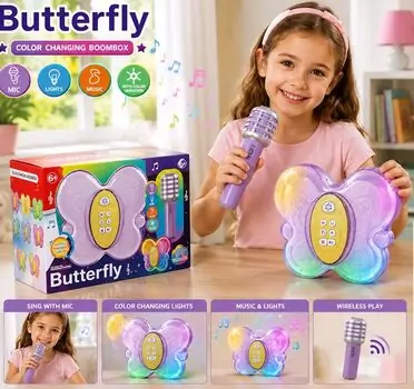 Music Butterfly Set - სათამაშო მუსიკალური კომპლექტი