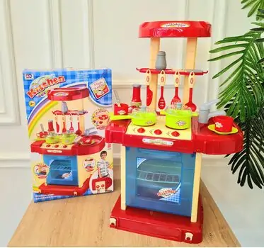 KITCHEN SET ფუნქციური საბავშვო სამზარეულო