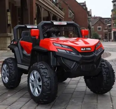 New Concept Jeep For Kids Red - საბავშვო ელექტრო მანქანა, 2 image