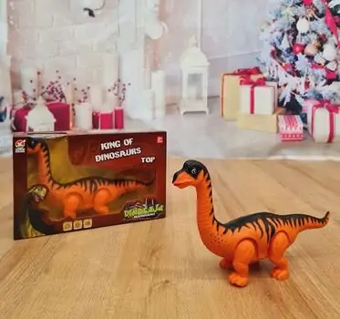 King Of Dinosaurs With Sound And Light - სათამაშო დინოზავრი ხმით და განათებით
