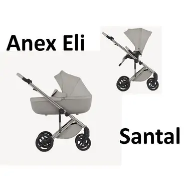 Anex Eli 2x1 Santal საბავშვო ეტლის კომპლექტი