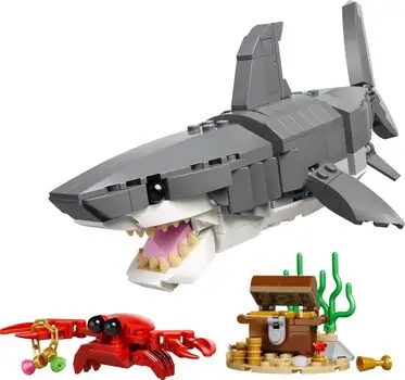 Lego Creator 31381 Fierce Shark with a Treasure Chest, 2 image