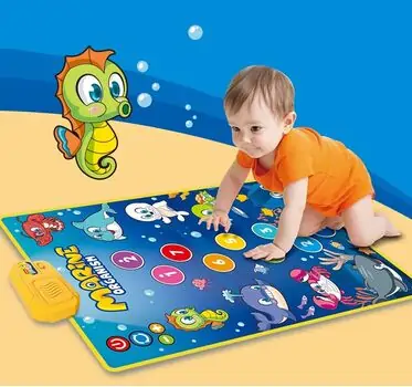 Baby Toddler Mat Yellow -  სათამაშო განსავითარებელი ხალიჩა, 5 image