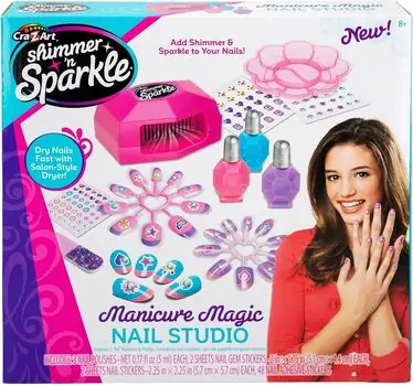 Cra-Z-Art Manicure Magic Nail Studio საბავშვო ლაქის ნაკრები