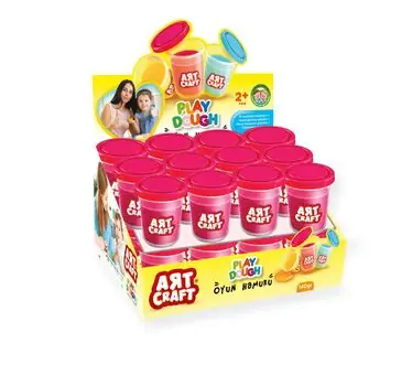 Dede Art Craft Single Dough Pot Pink 03594 საბავშვო პლასტელინი