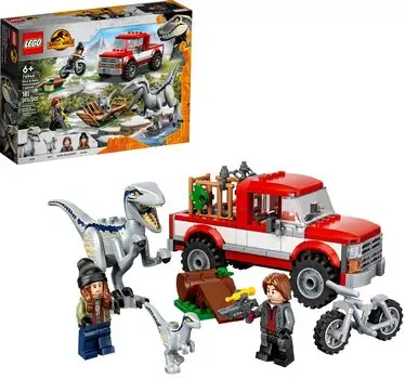 LEGO Jurassic world 76946 Blue & Beta Velociraptor Capture