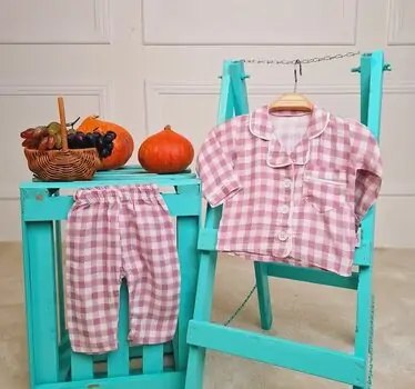 Cute Baby Pink Pijamas 2in1 Set - საბავშვო საღამური