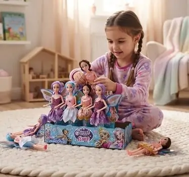 Fairy Fashion Doll With Wings - სათამაშო თოჯინა ფრთებით, 2 image